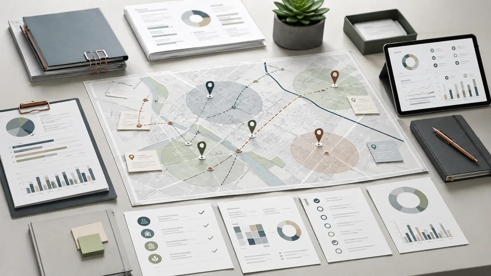 Vending Machine Layout Planning for route, storage area, vehicle, and restocking workflow planning visual with niche-specific business assumptions and checklist materials